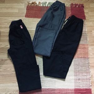Lot of 3:scrub pants